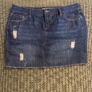 Old Navy jean skirt